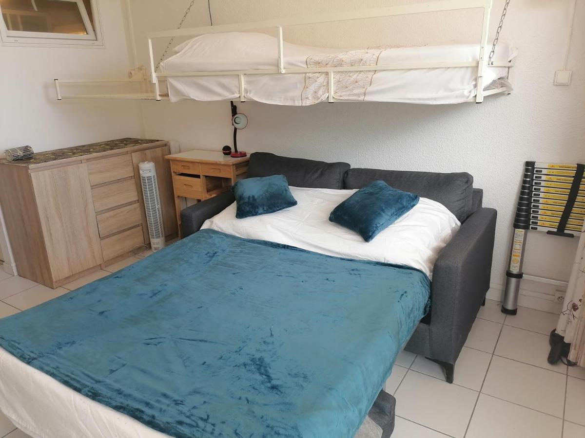 Ground Floor Studio With Access To Beach And Pool Le Barcarès Exterior foto